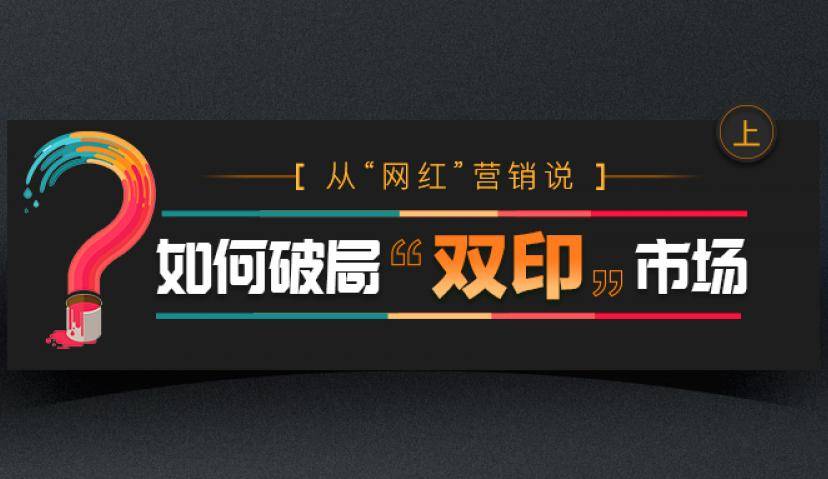从“网红”营销说——如何破局“双印”市场