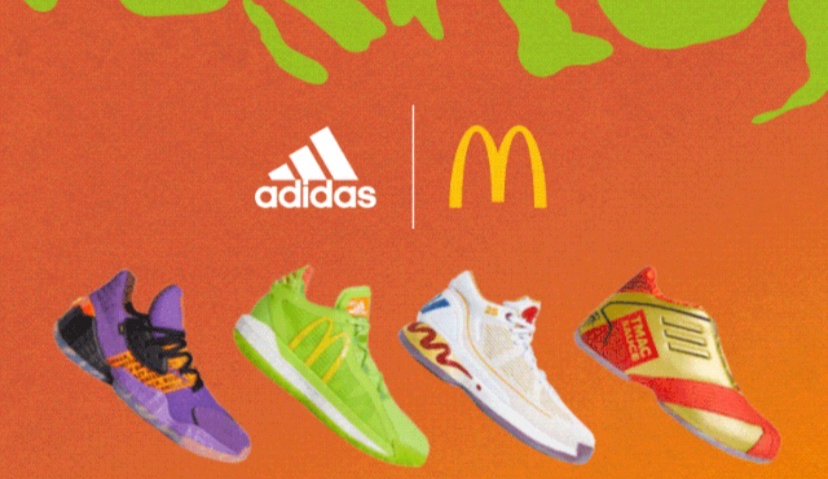 阿迪达斯跨界麦当劳推出“蘸酱球鞋”？