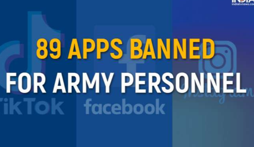 完整名单：印度军方禁止Facebook, Tinder等89款应用
