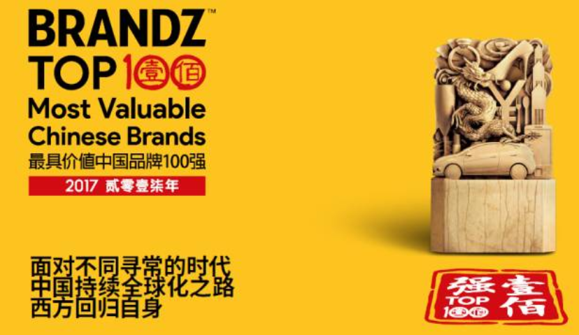 BrandZ™2017最具价值中国品牌100强：在当今中国打造品牌实力的10条基本原则