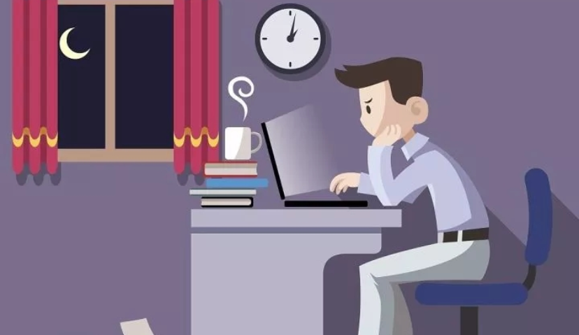 凌晨3点加班做设计，空无一人的前台传来女声“对不起，请重刷”