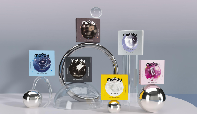 美瞳品牌「moody」完成3.8亿两轮融资，上线1年交易额破2亿