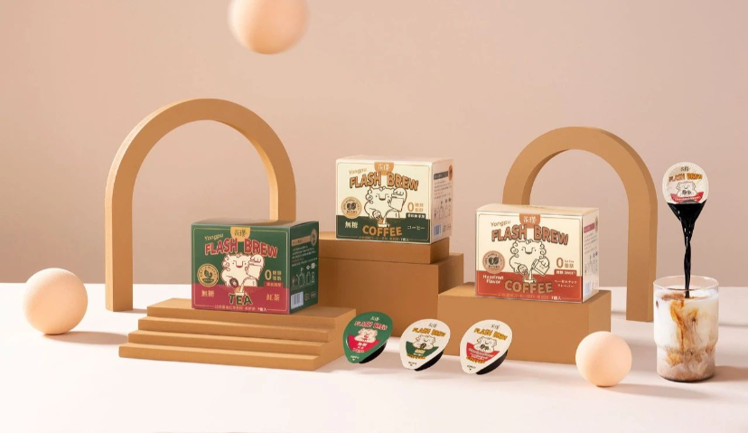 618开售2小时卖出120万杯，同比增长525%，永璞咖啡稳居天猫咖啡液TOP1