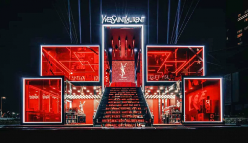 “灯光+”创造线下营销新玩法，夜空彩虹挖掘更多互动模式