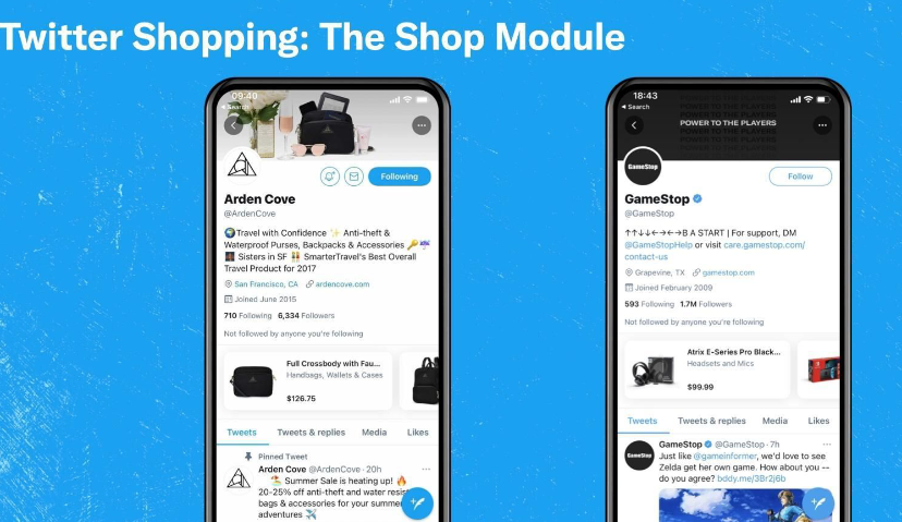 MorketingGlobal每日监测8.9：Twitter内测“在线商店”功能模块；新加坡电商建站平台吸引印度卖家；中国7月份外贸进出口总值增长