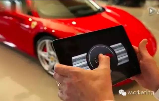 法拉利汽车增强现实技术投入使用