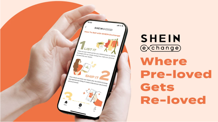 SHEIN推出二手商品平台SHEIN Exchange，倡导循环文化减少浪费