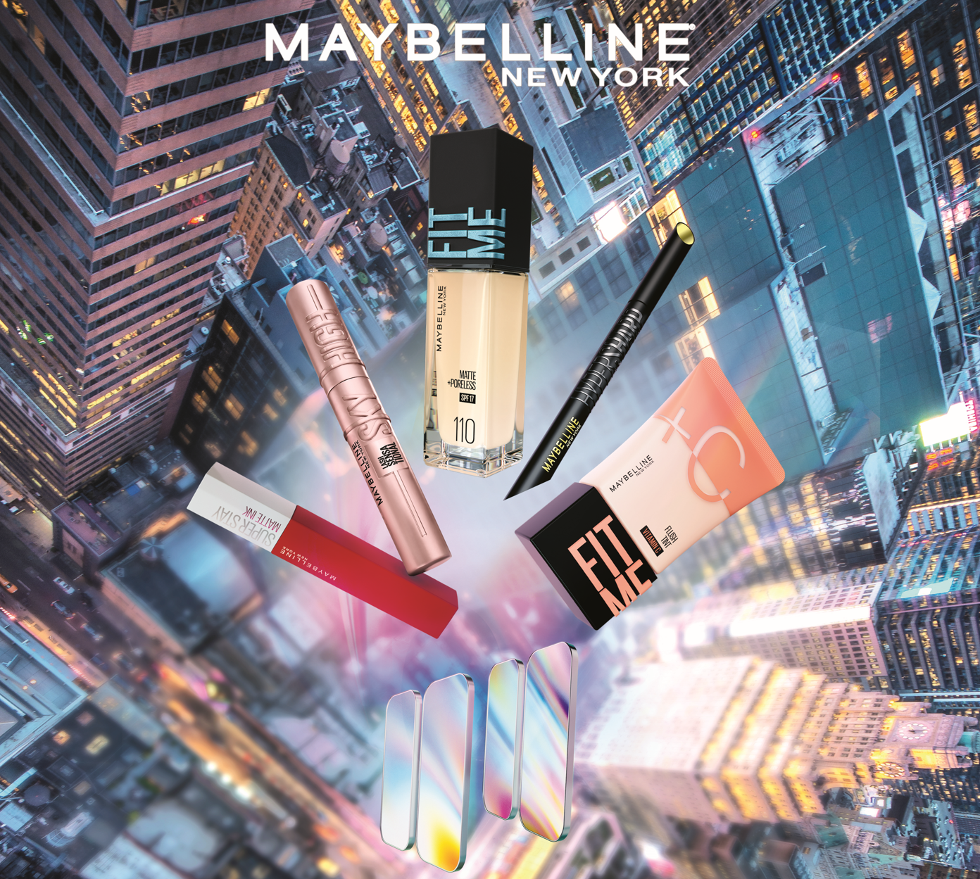 美宝莲纽约首次尝试打造“虚拟宇宙”